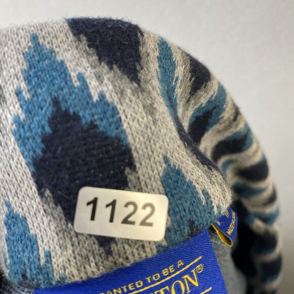 Pendleton Blazer Women's Medium Grandma Core Cotton Jacket‎ Argyle Diamond Blue - Picture 13 of 13